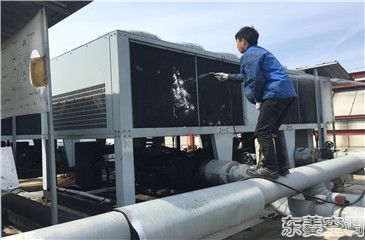 堃霖风冷热泵冷水机组维修