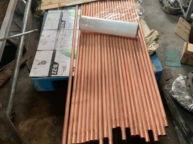 冷凝器更换铜管维修